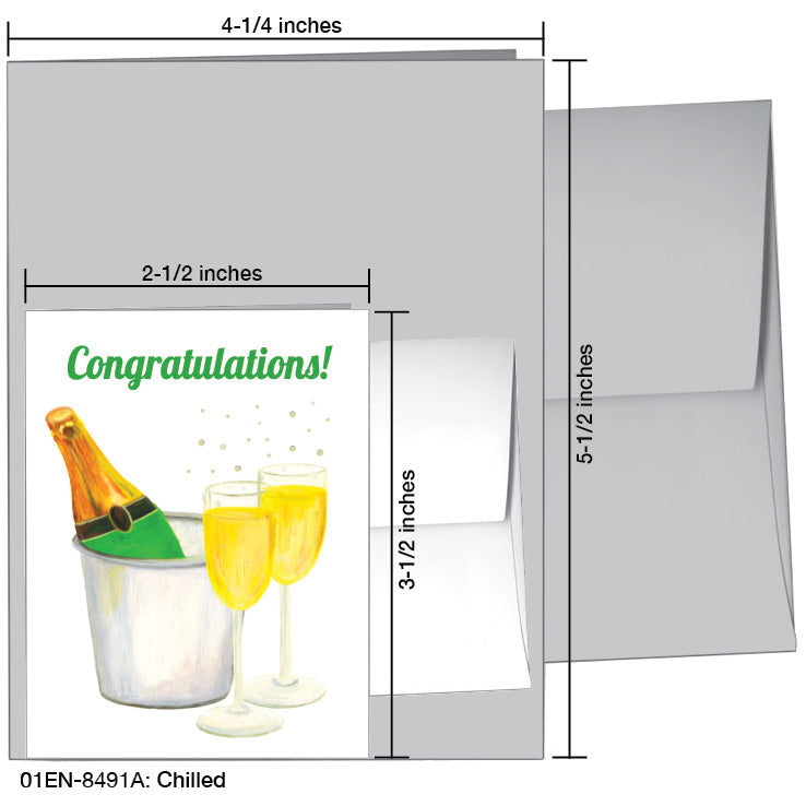 Chilled, Greeting Card (8491A), Enclosure, printedcanvas.com