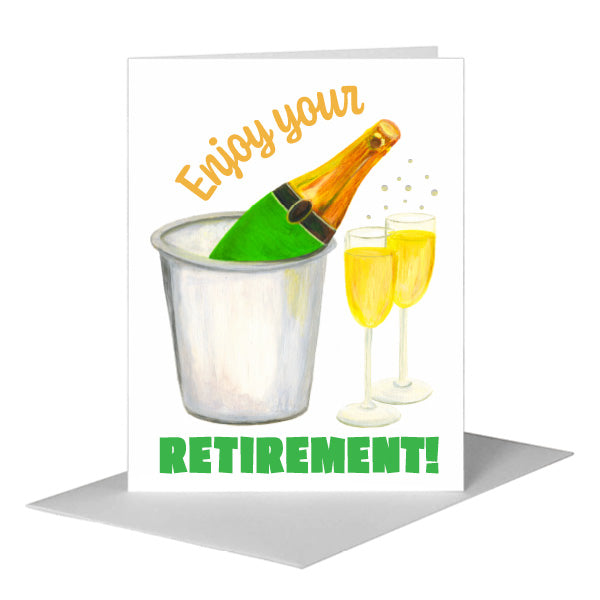 Chilled, Greeting Card (#8491P) A2 Card Front, www.printedcanvas.com