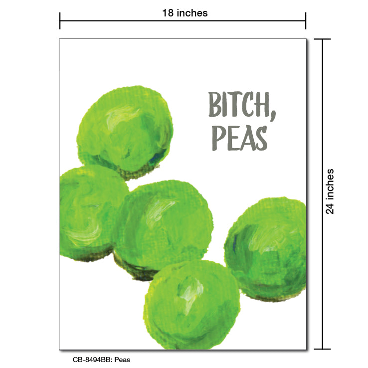 Peas, Card Board (8494BB)