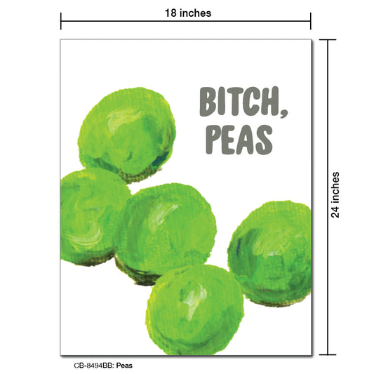 Peas, Card Board (8494BB)
