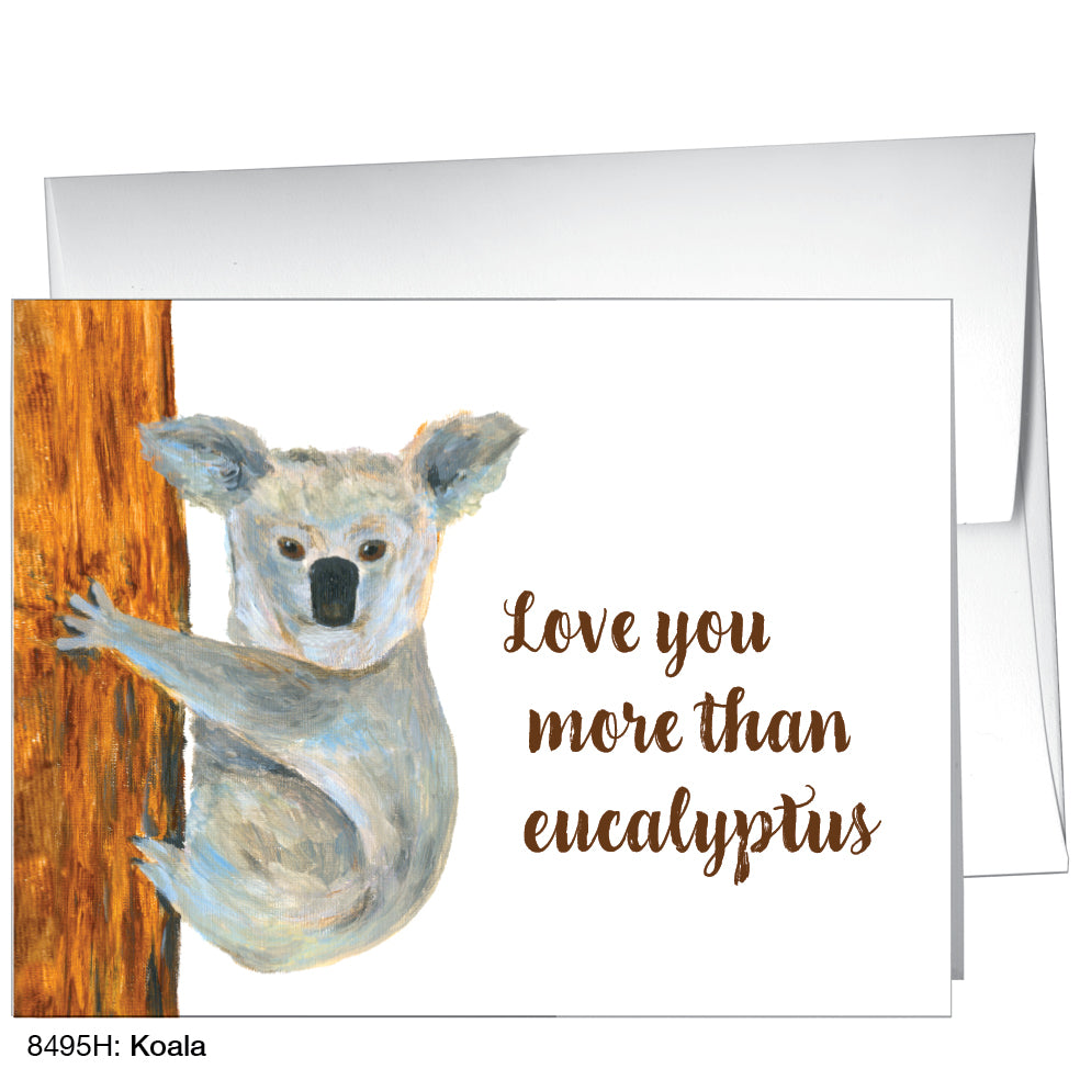 Koala, Greeting Card (8495H)