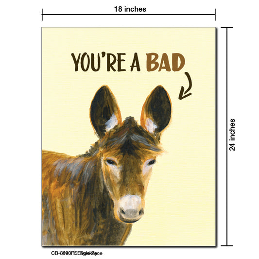 Donkey, Card Board (8496FC)