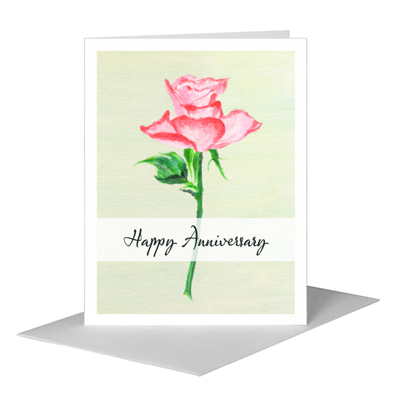 Rosa, Greeting Card (#8498A), A2 Card Front, www.printedcanvas.com