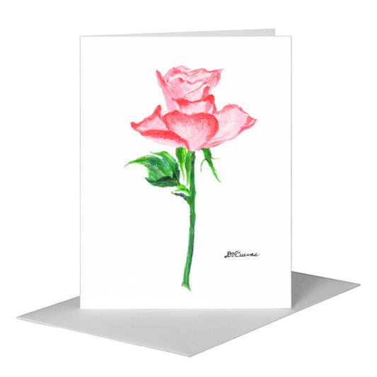 Rosa, Greeting Card (#8498B) A2 Card Front, www.printedcanvas.com