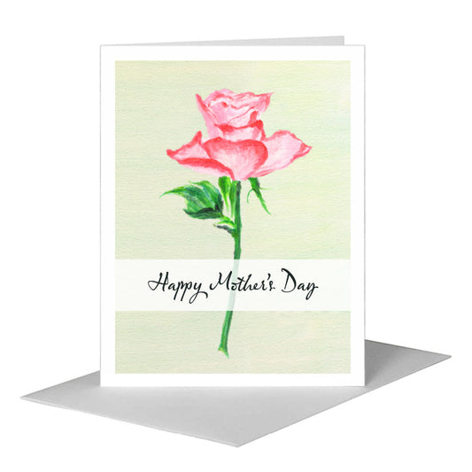Rosa, Greeting Card (#8498E) A2 Card Front, www.printedcanvas.com