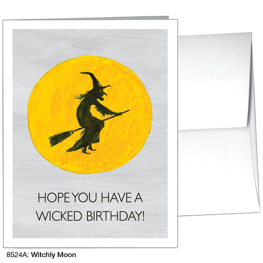 Witchly Moon, Greeting Card (8524A)