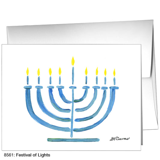 Festival of Lights, Greeting Card (8561), A2, printedcanvas.com