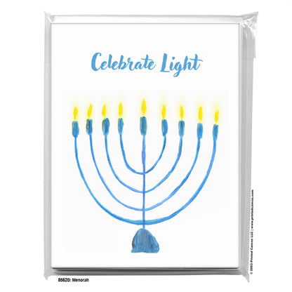 Menorah, Greeting Card (#8562D)