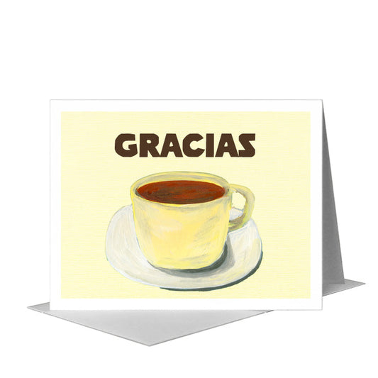 Tea Time, Greeting Card (#8566EA) A2 Card Front, www.printedcanvas.com