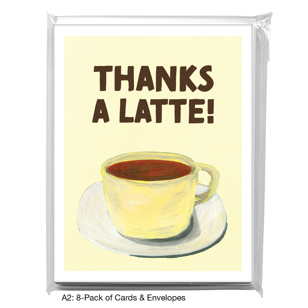 Tea Time, Greeting Card (8566F), A2 8-Pack, printedcanvas.com