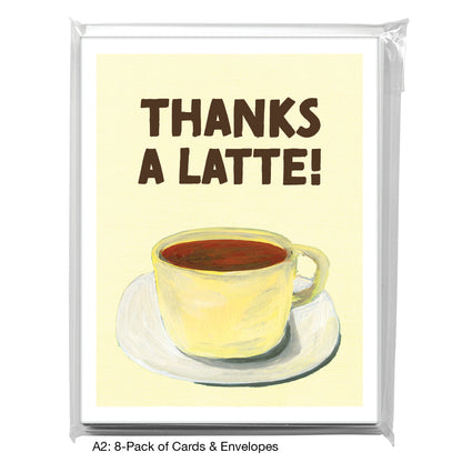 Tea Time, Greeting Card (8566F), A2 8-Pack, printedcanvas.com