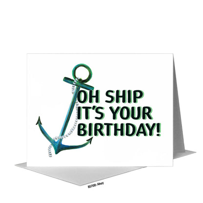 Ahoy, Greeting Card (#8570D)