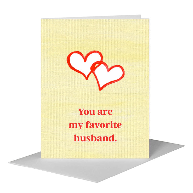 Hearts Duo, Greeting Card (#8571D), A2 Card Front, www.printedcanvas.com