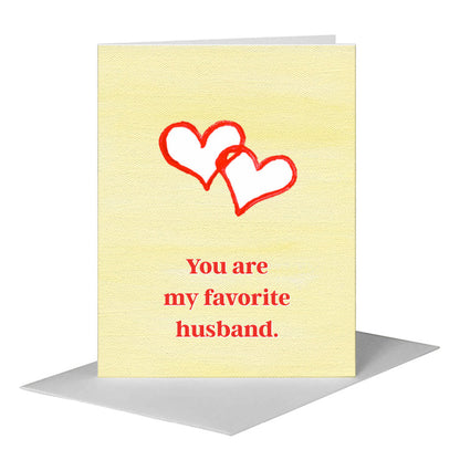 Hearts Duo, Greeting Card (#8571D), A2 Card Front, www.printedcanvas.com