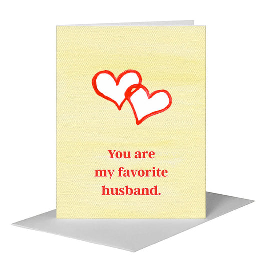 Hearts Duo, Greeting Card (#8571D) A2 Card Front, www.printedcanvas.com