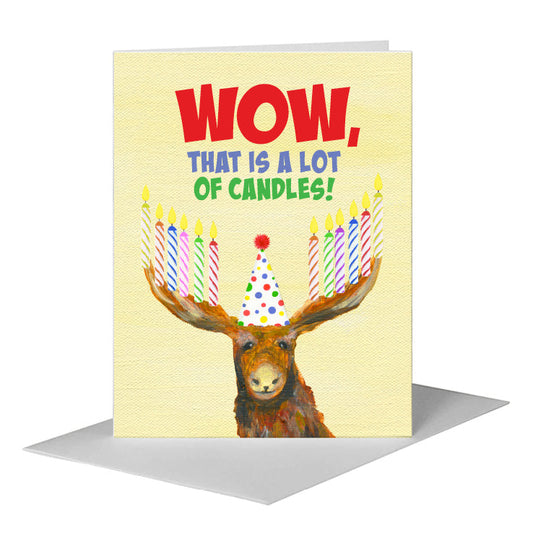 Moosehead, Greeting Card (#8575A) A2 Card Front, www.printedcanvas.com