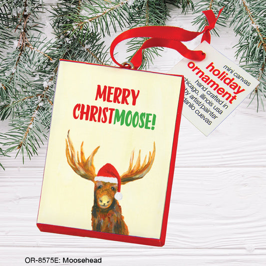 Moosehead, Ornament (OR-8575E), Front, printedcanvas.com