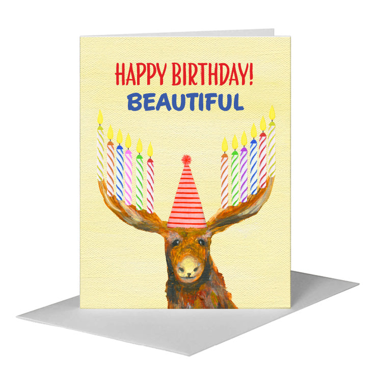 Moosehead, Greeting Card (#8575M), A2 Card Front, www.printedcanvas.com