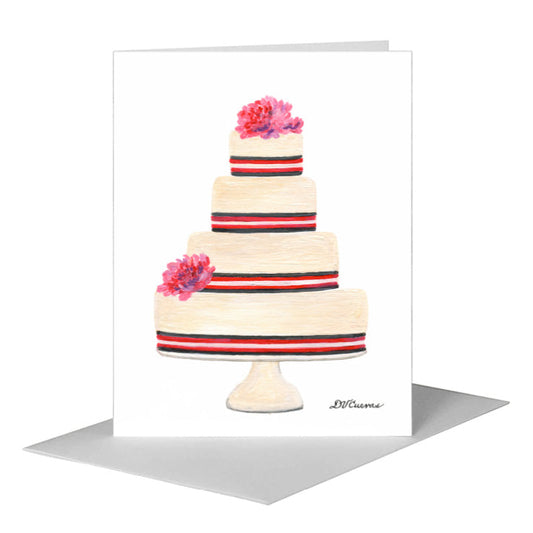 Four Tiers, Greeting Card (#8576A) A2 Card Front, www.printedcanvas.com
