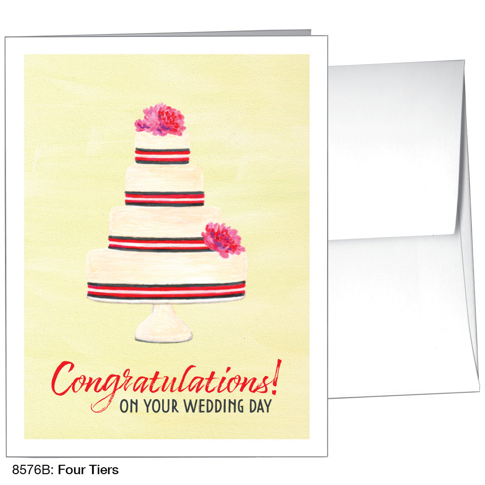 Four Tiers, Greeting Card (8576B), A2 Card, www.printedcanvas.com