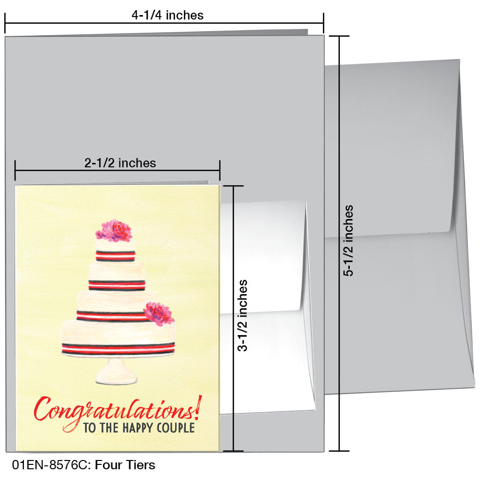 Four Tiers, Greeting Card (8576C), Enclosure, www.printedcanvas.com