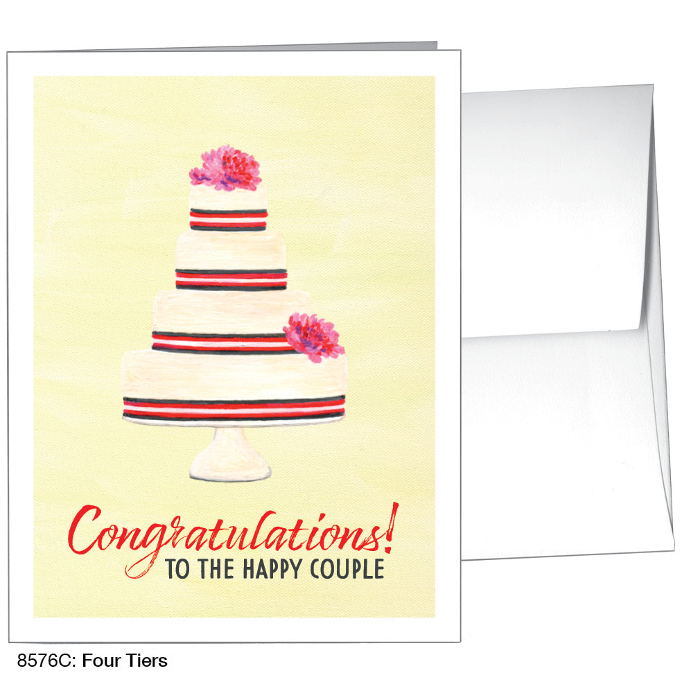 Four Tiers, Greeting Card (8576C), A2 Card, www.printedcanvas.com