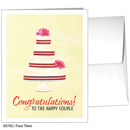 Four Tiers, Greeting Card (8576C), A2 Card, www.printedcanvas.com