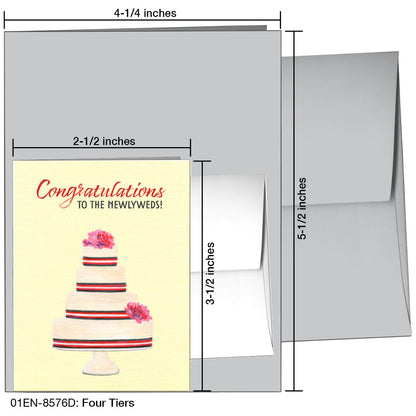 Four Tiers, Greeting Card (8576D), Enclosure, printedcanvas.com