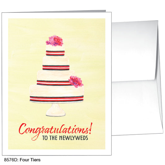 Four Tiers, Greeting Card (8576D), A2 Card, www.printedcanvas.com