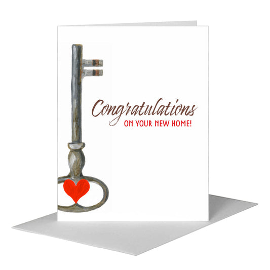 Key, Greeting Card (#8579B) A2 Card Front, www.printedcanvas.com