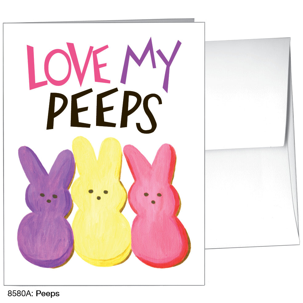 Peeps, Greeting Card (8580A), A2, printedcanvas.com