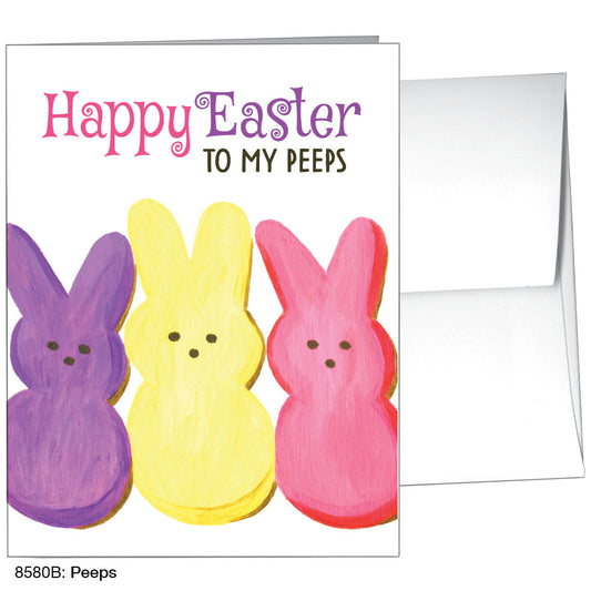 Peeps, Greeting Card (8580B), A2 Card Front, www.printedcanvas.com