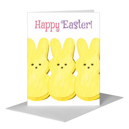 Peeps, Greeting Card (#8580S), A2 Card Front, www.printedcanvas.com
