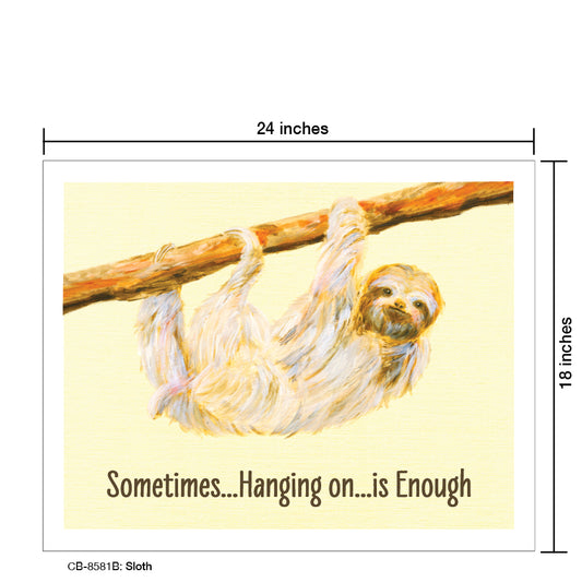 Sloth, Card Board (8581B)