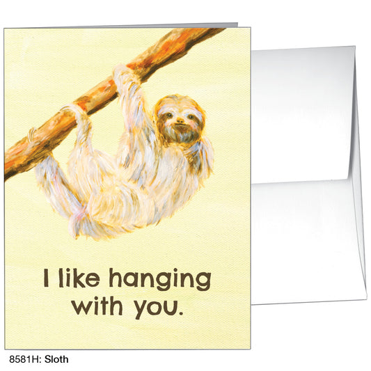Sloth, Greeting Card (8581H)