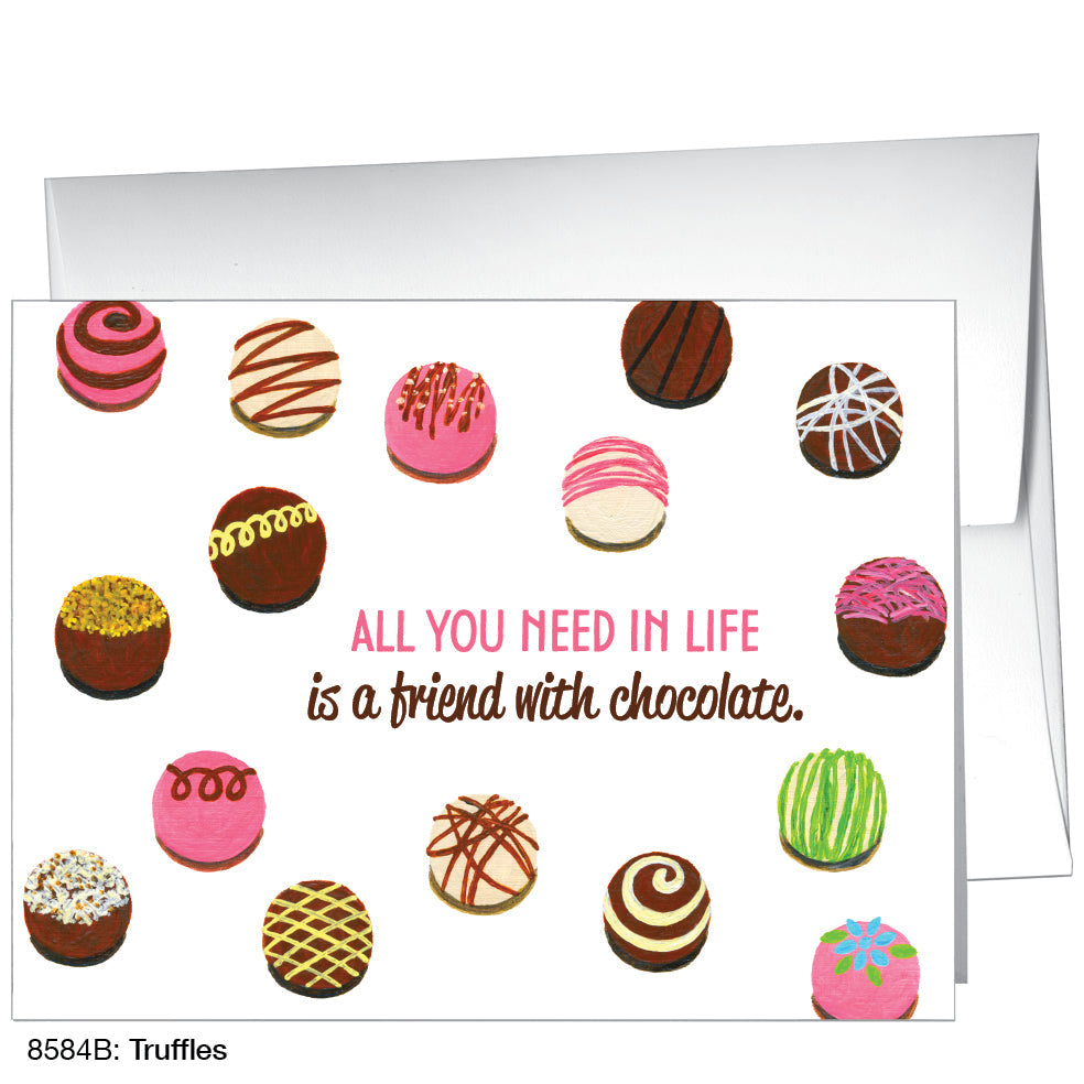 Truffles, Greeting Card (8584B), A2, printedcanvas.com