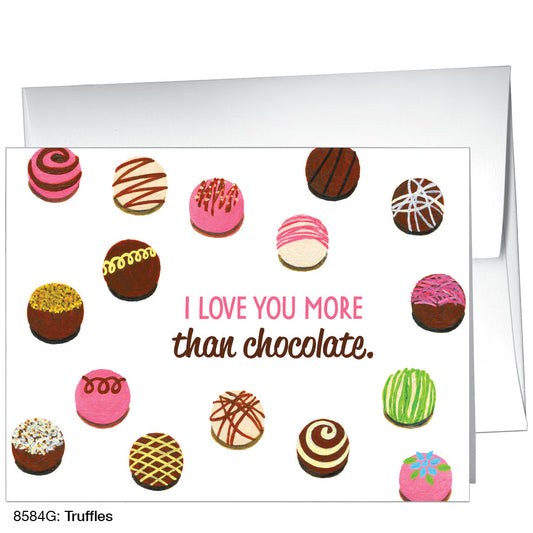 Truffles, Greeting Card (8584G), A2, printedcanvas.com