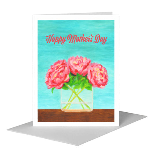 Menage a Trois, Greeting Card (#8587B) A2 Card Front, www.printedcanvas.com