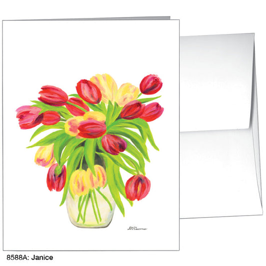 Janice, Greeting Card (8588A), A2 Card Front, www.printedcanvas.com