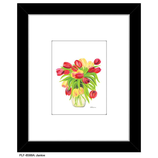 Janice, Print (#8588A), Print Matted, www.printedcanvas.com