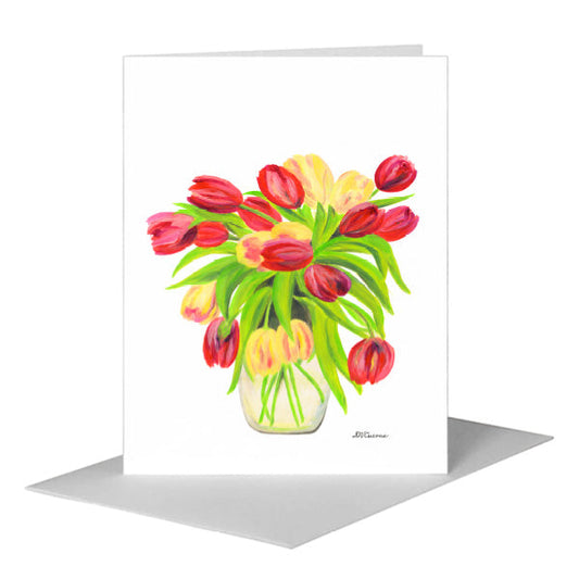Janice, Greeting Card (#8588A) A2 Card Front, www.printedcanvas.com