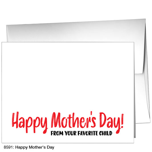 Happy Mother's Day, Greeting Card (8591)
