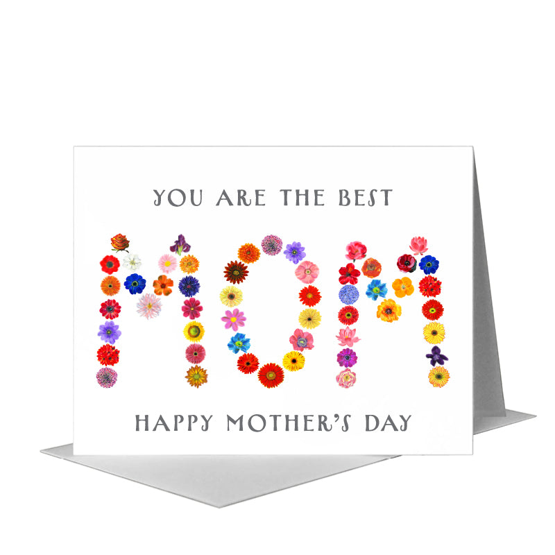 Mommy, Greeting Card (#8592C), A2 Card Front, www.printedcanvas.com