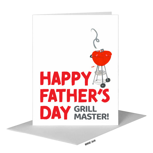 Grill, Greeting Card (#8593C)