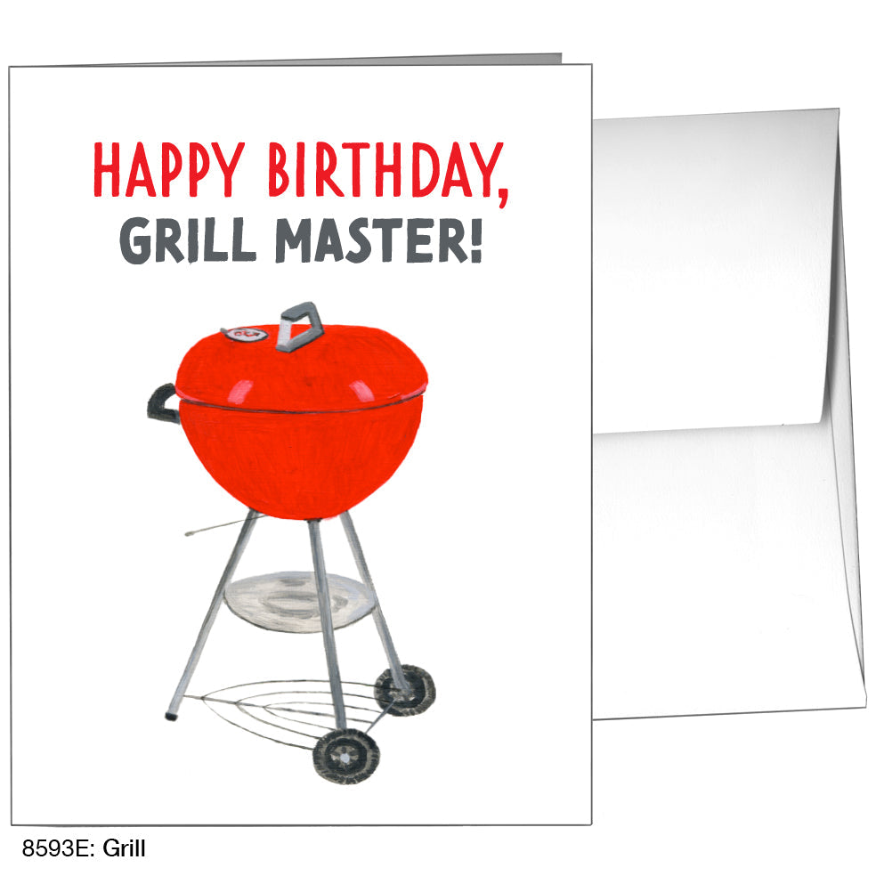 Grill, Greeting Card (8593E), A2, printedcanvas.com