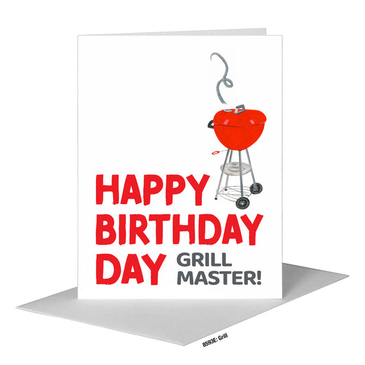Grill, Greeting Card (#8593E)