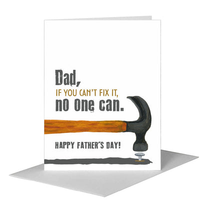 Hammer, Greeting Card (#8594E) A2 Card Front, www.printedcanvas.com