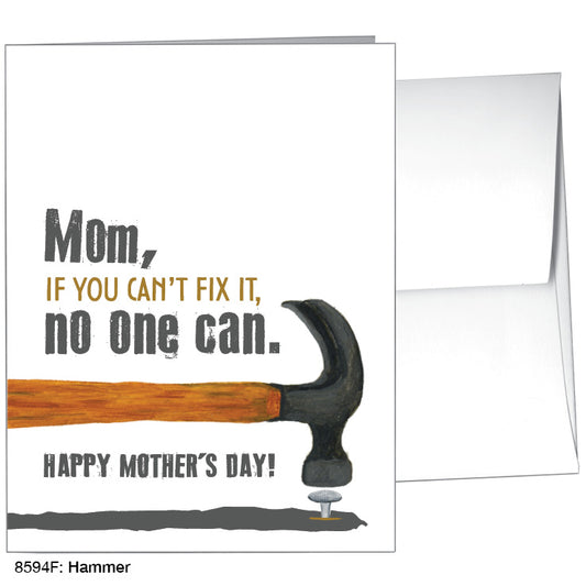 Hammer, Greeting Card (8594F), A2 Card Front, www.printedcanvas.com