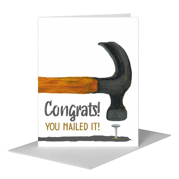 Hammer, Greeting Card (#8594GA) A2 Card Front, www.printedcanvas.com