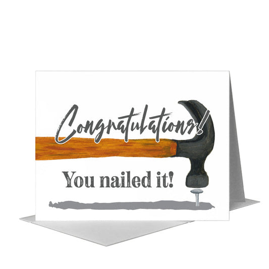 Hammer, Greeting Card (#8594G) A2 Card Front, www.printedcanvas.com